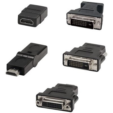 Accessoire TV vidéo Accsup KIT 5 ADAPTATEURS HD NOIR