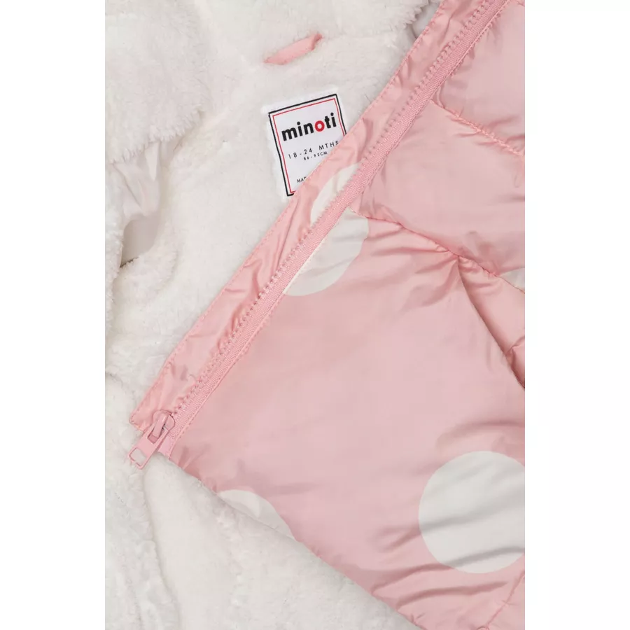 MINOTI Jacke RosaCremeweiß