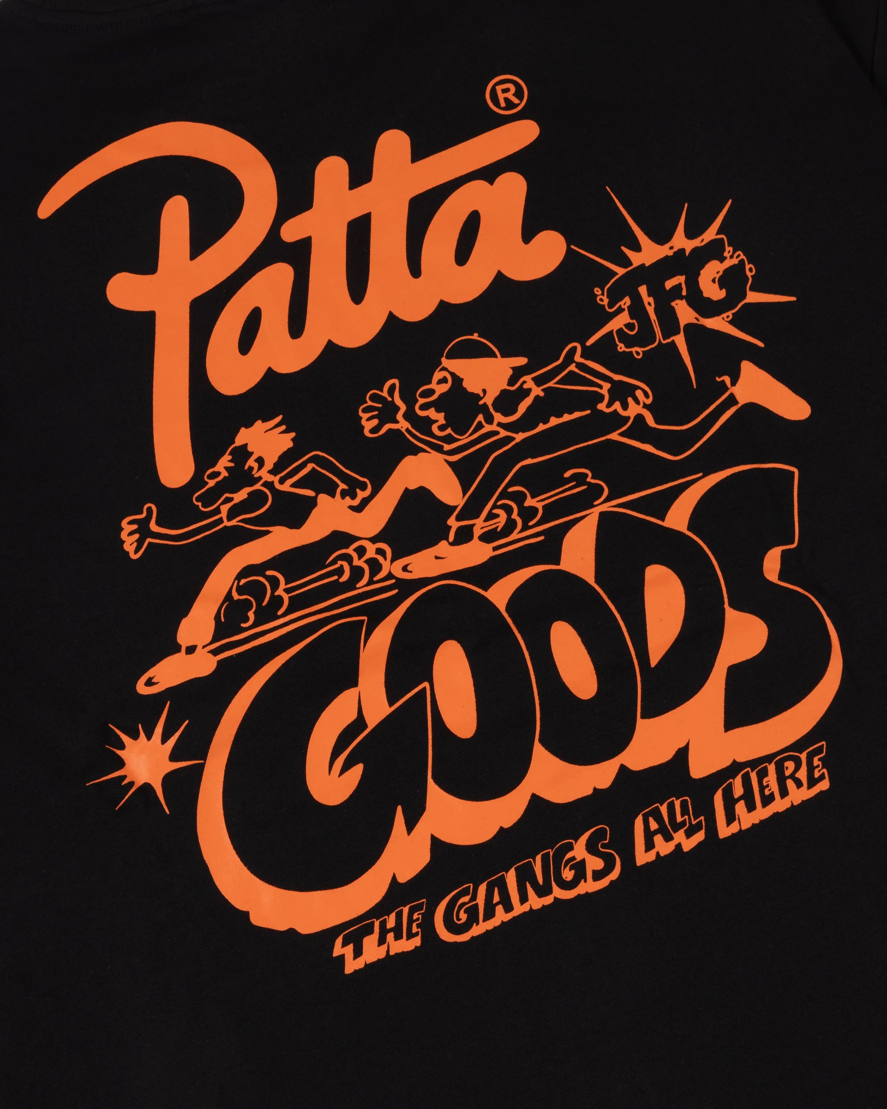 Patta x Joe Freshgoods Gangs All Here T-Shirt (Black)