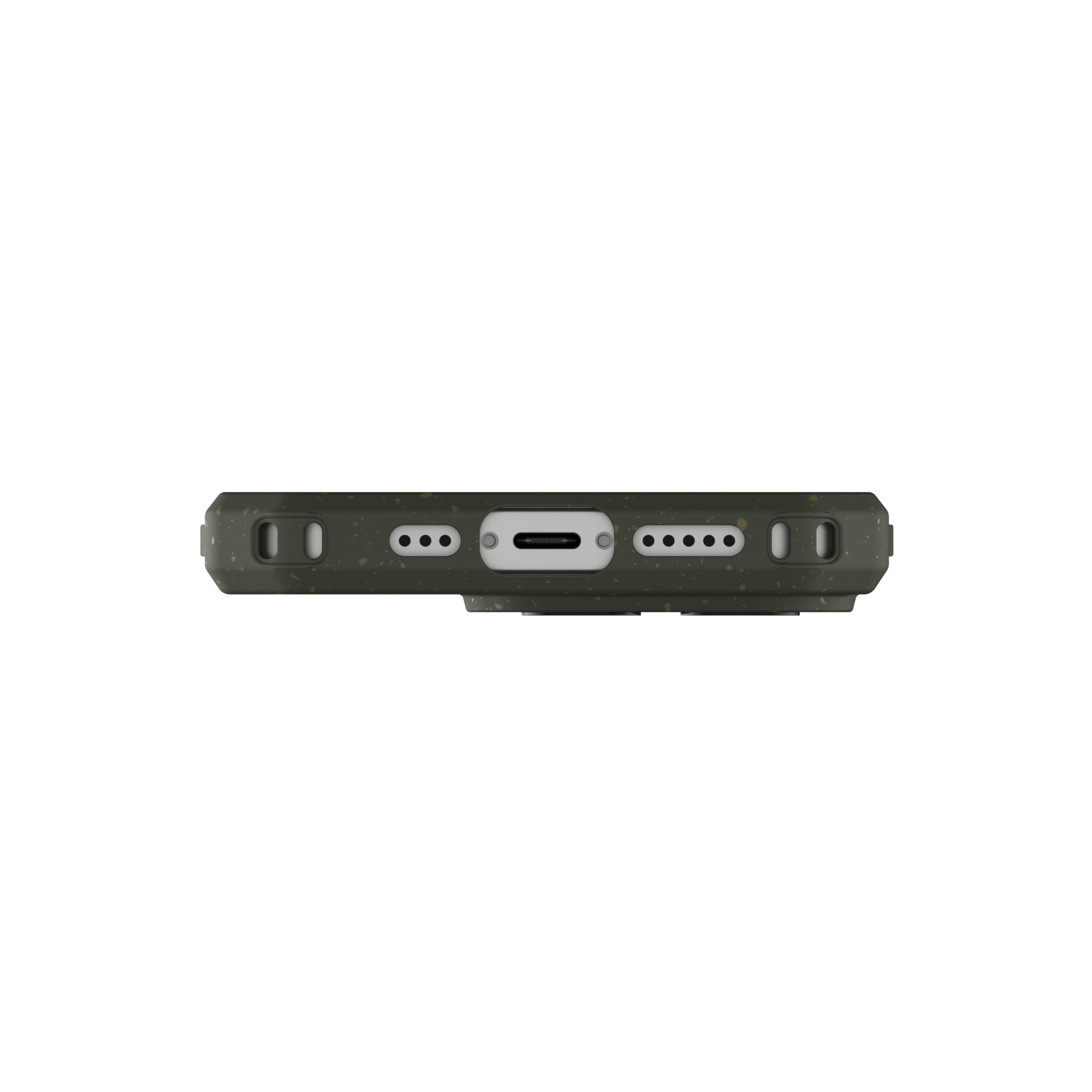 iPhone 14 Pro Bio Gummi Schutzhülle Outback Eco Friendly Nachhaltig Kompostierbar (114074117272) - Olive Drab