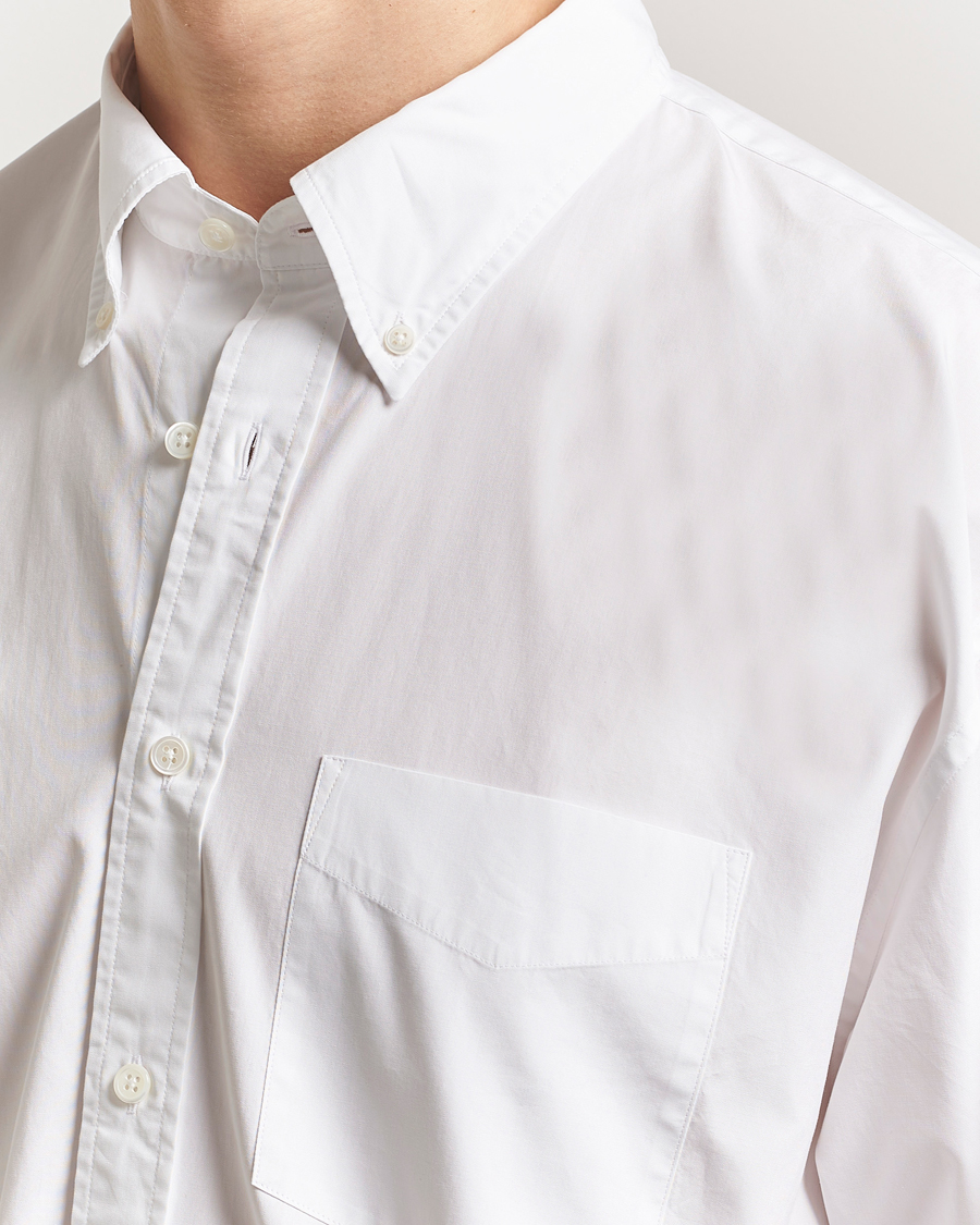 GANT 240 Mulberry Street Oversized Poplin Shirt White