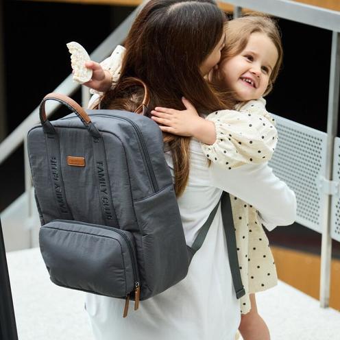 Sac à Dos Family Club Signature Urban Anthracite - CHILDHOME