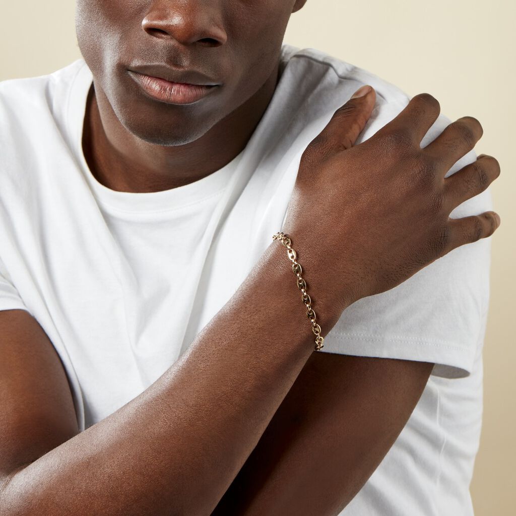 Bracelet William Plaqué Or Jaune