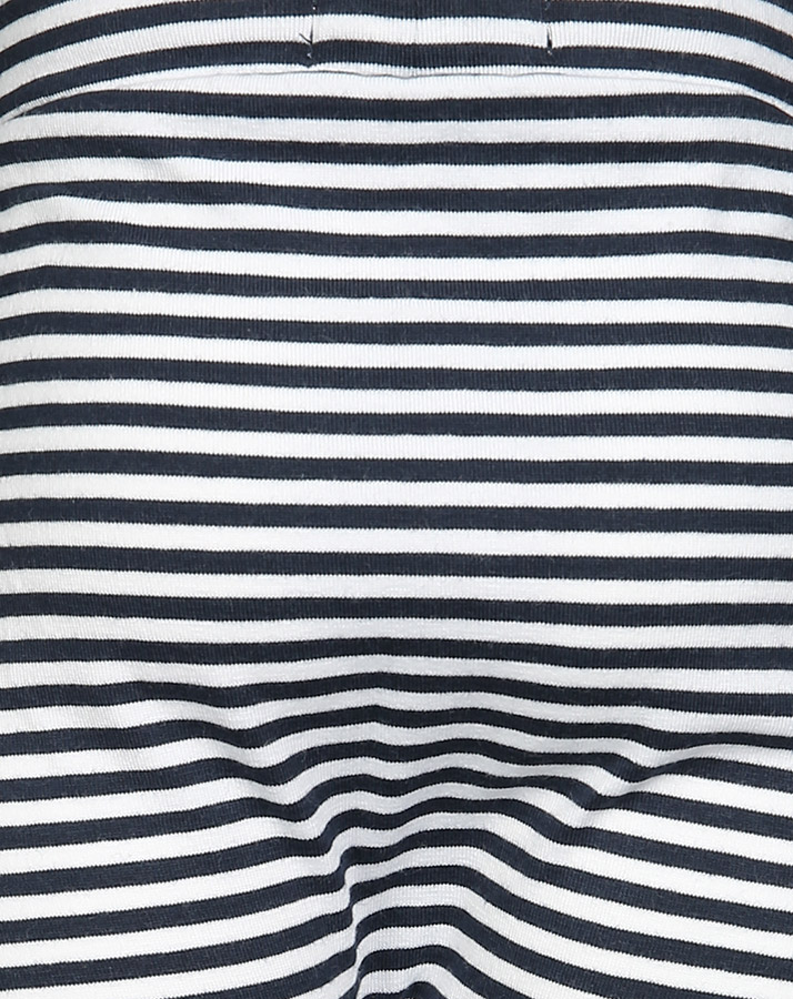 Jersey-Hose COMFORT NOLA gestreift in navy/weiß