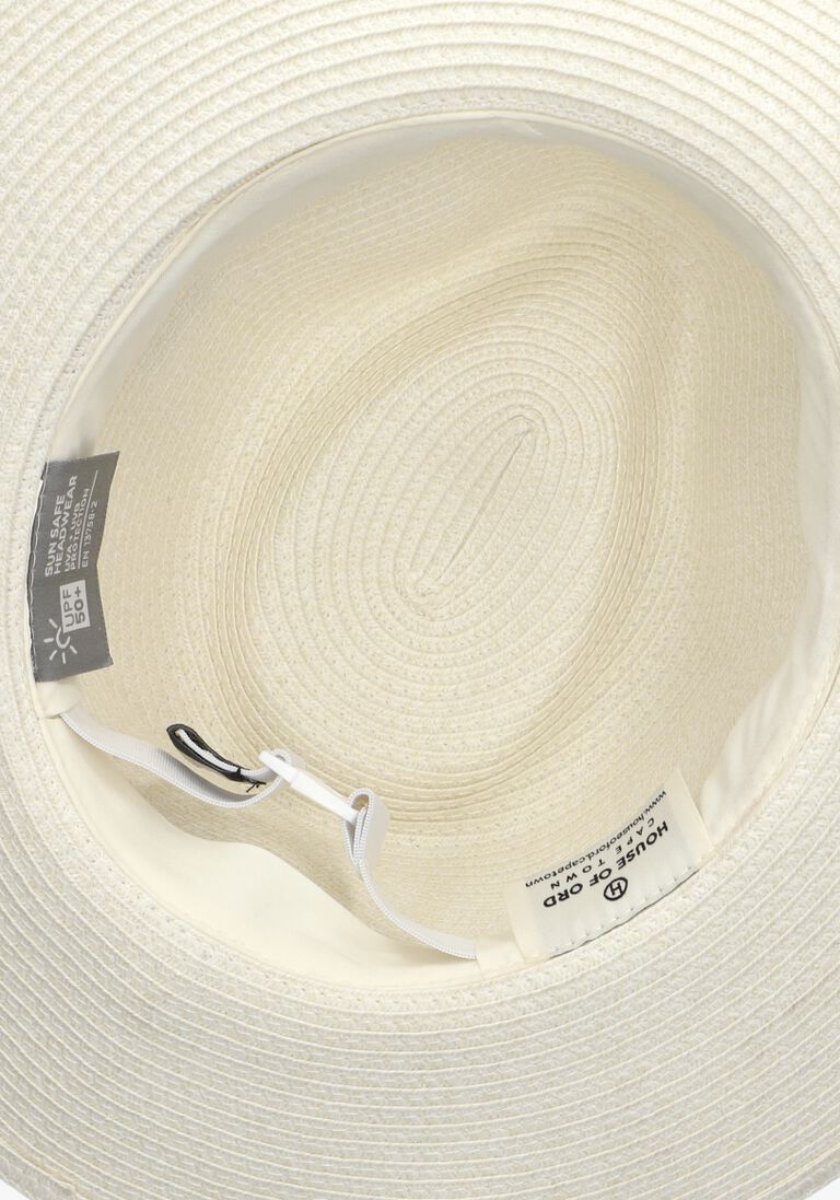 beige house of ord hoed kassena fedora