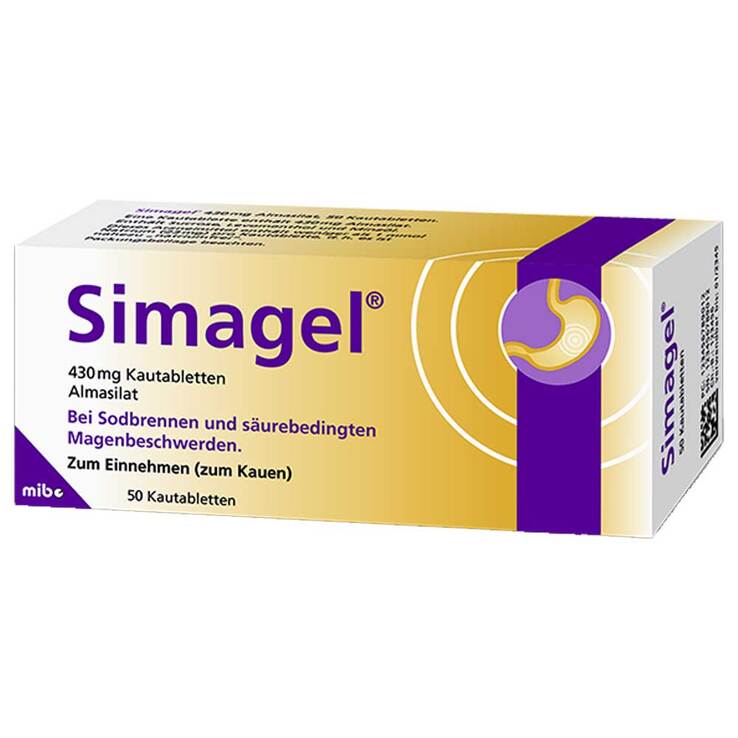 Simagel Kautabletten, 50 St