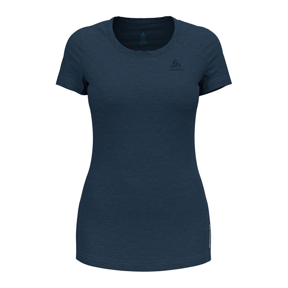 Odlo NATURAL PERFORMANCE - Sous-couche Femme blue wing teal melange