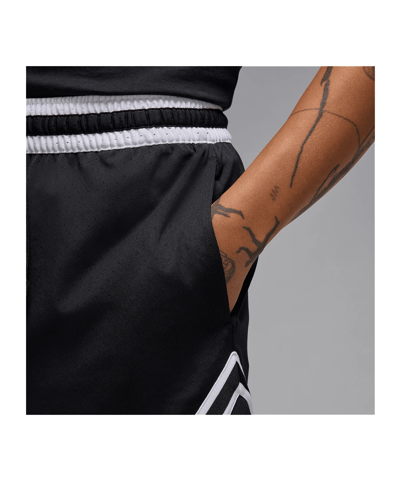 Jordan Sport Mesh Diamond Short Schwarz F010