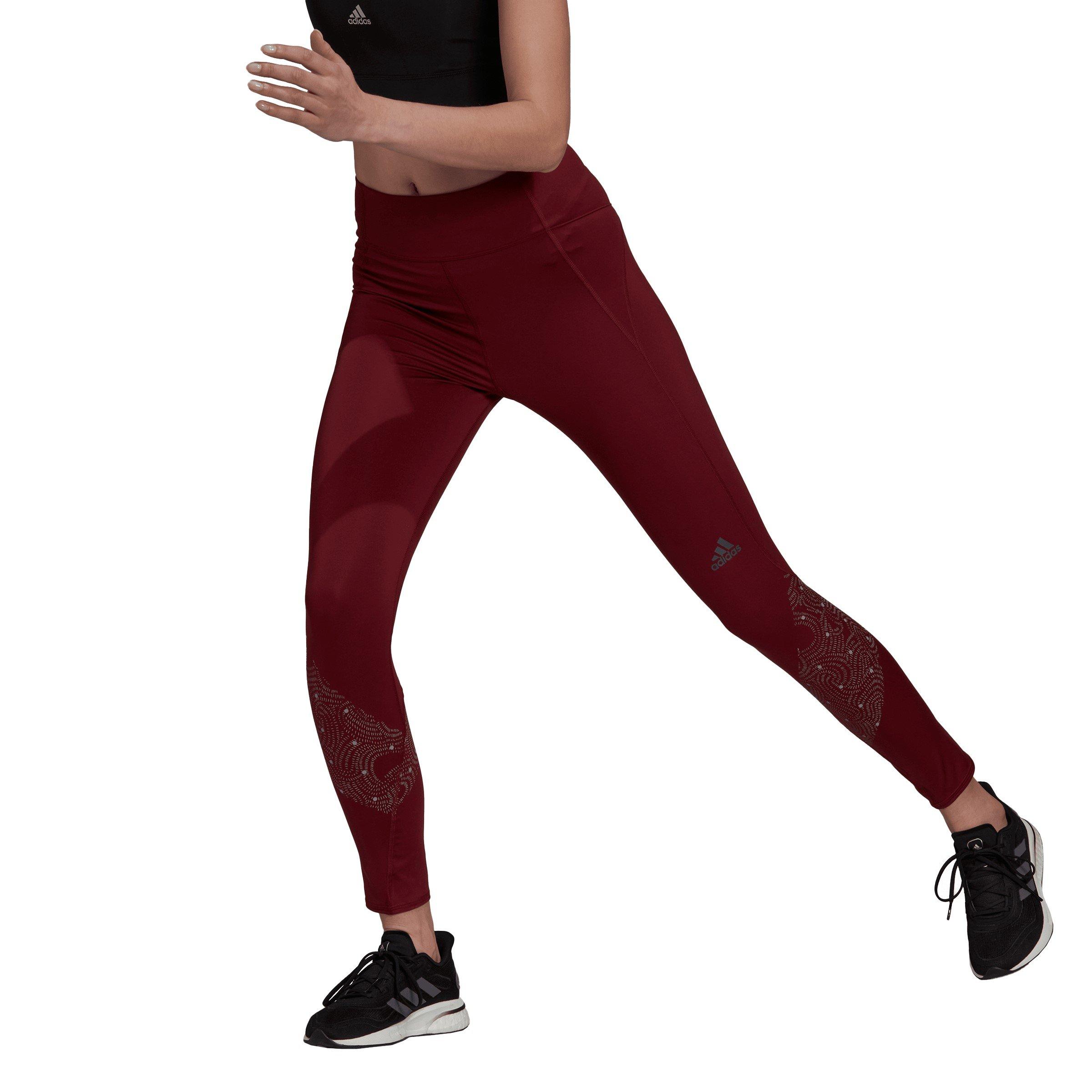 adidas Own The Run Radically Reflective 7 8 Tights Womens Gym Legging