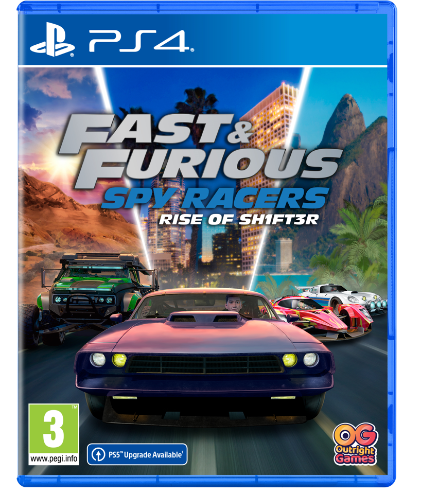 Fast & Furious: Spy Racers Rise of SH1FT3R- PlayStation 4