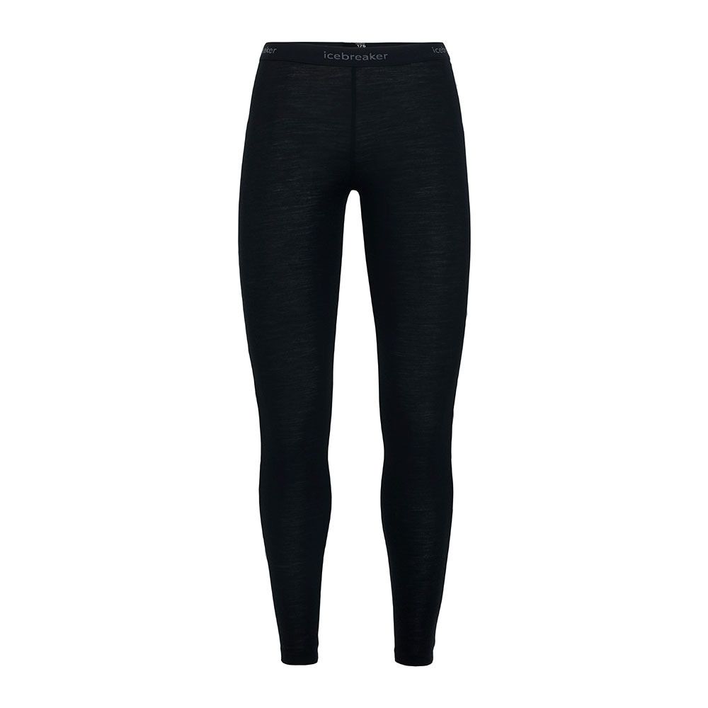 Icebreaker 175 EVERYDAY MERINO - Collant Femme black