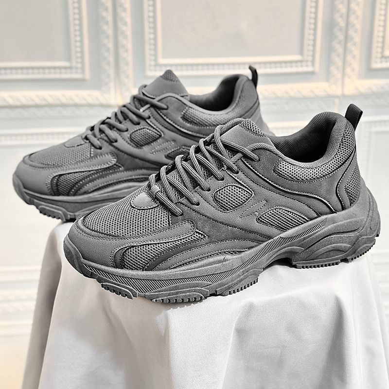 Tanzanite - Mesh Panel Veterschoenen