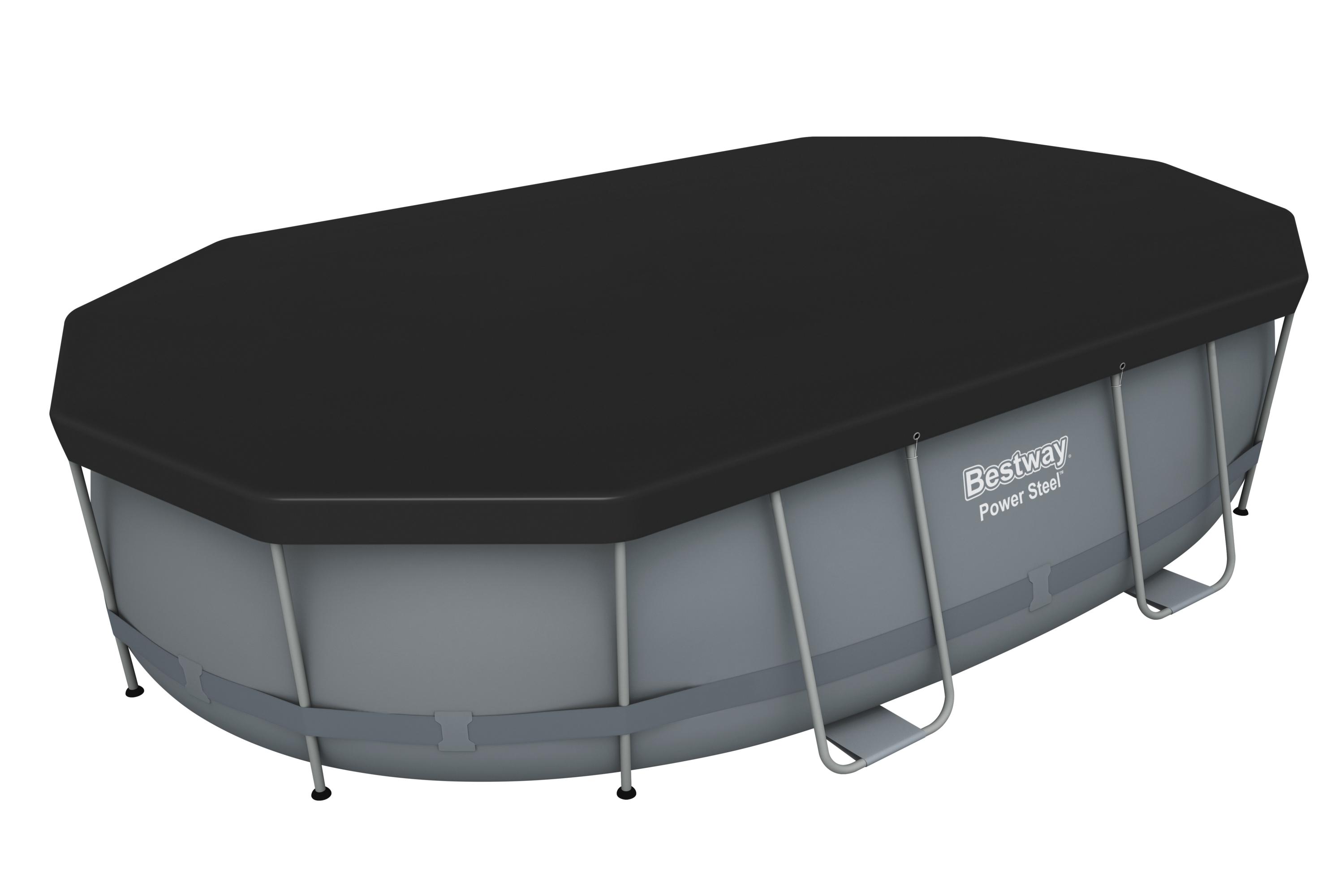 Bestway Pool Komplett-Set 488 x 305 x 107 cm