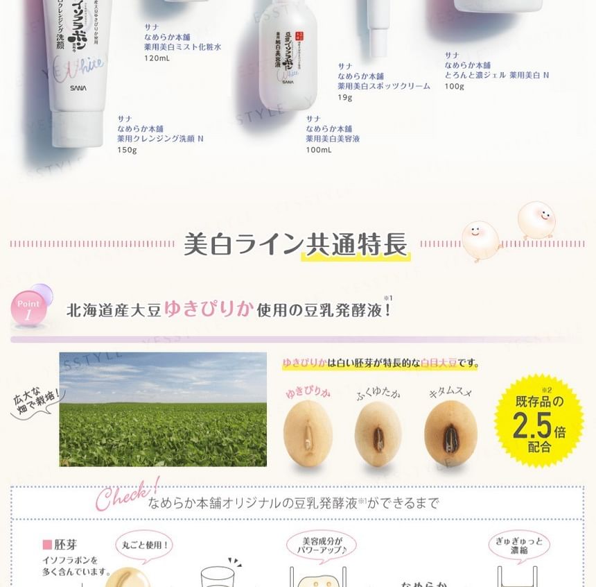 SANA - Sojamelk Whitening Mist Lotion