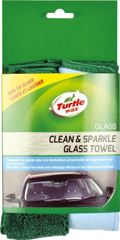 Turtle Wax - Clean & Sparkle - Glasdoek - Microvezel - 1 Stuk