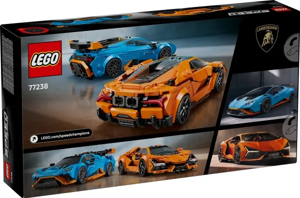 LEGO Speed Champions 77238 Lamborghini Revuelto og Huracán STO
