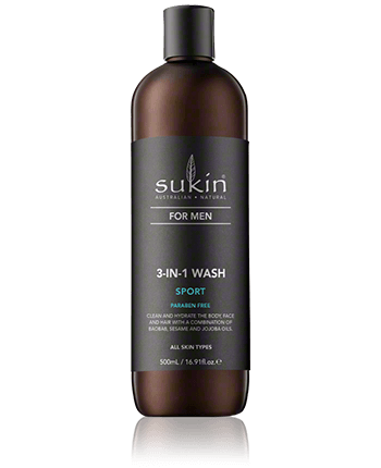 Sukin For Men 3-in-1 Wash Sport 500ml