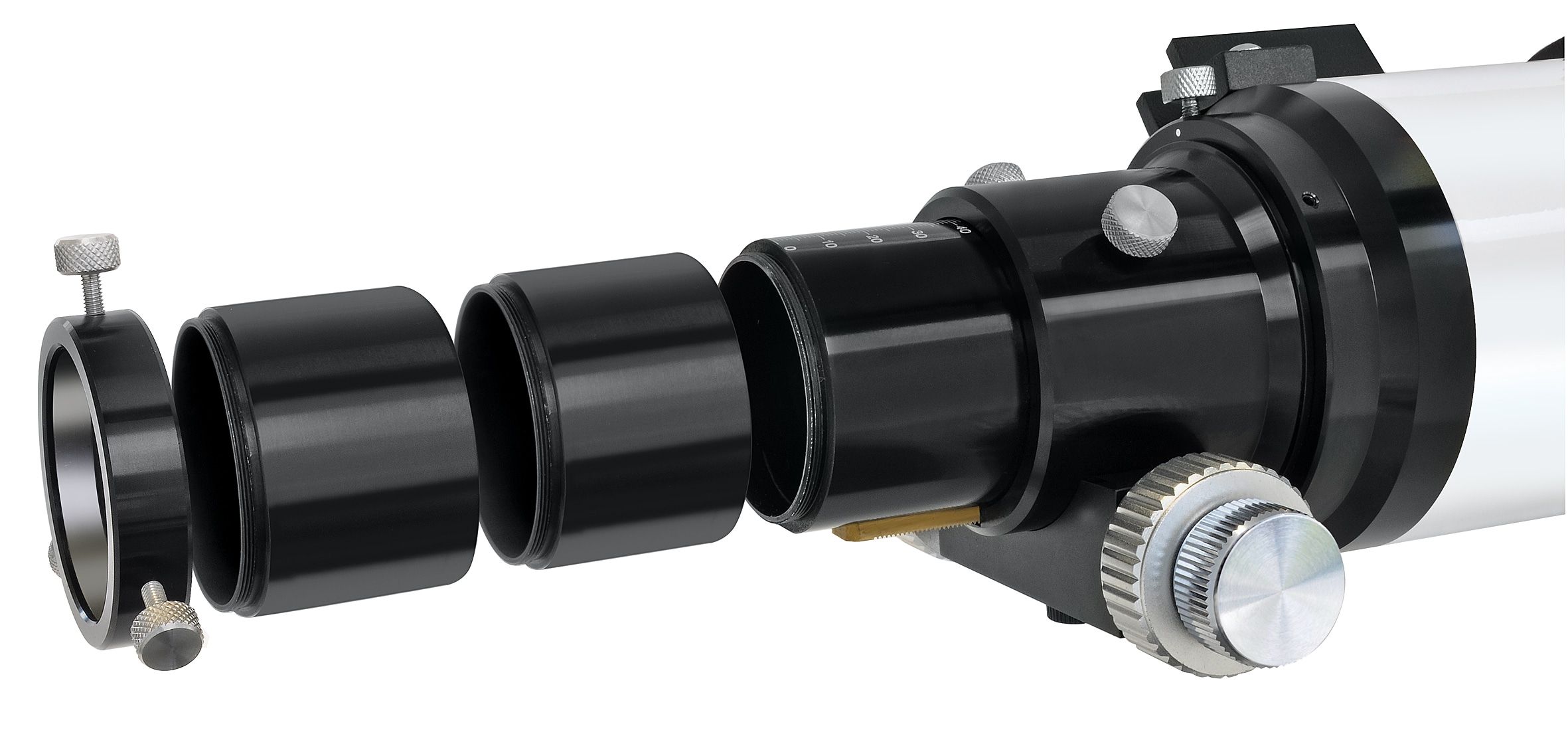 EXPLORE SCIENTIFIC ED APO 127mm f/7.5 FCD-1 Alu 2'' R&P Fokussierer