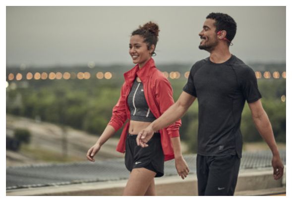 Casque Bluetooth à conduction osseuse Shokz OpenRun Rouge