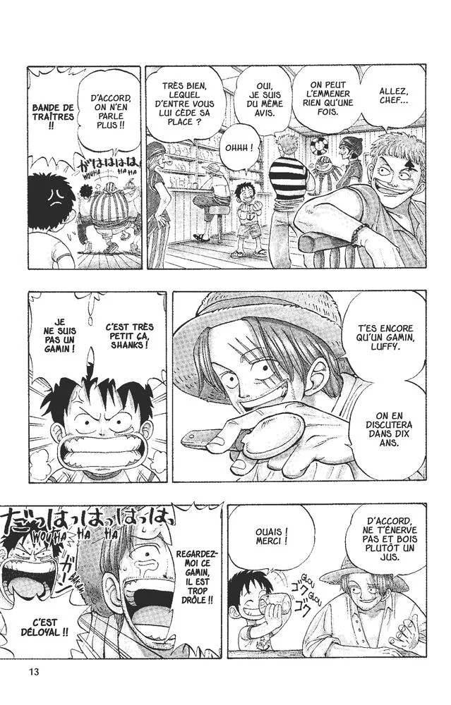 ONE PIECE - MANGA TOME 1 - ROMANCE DAWN A L'AUBE D'UNE GRANDE AVENTURE