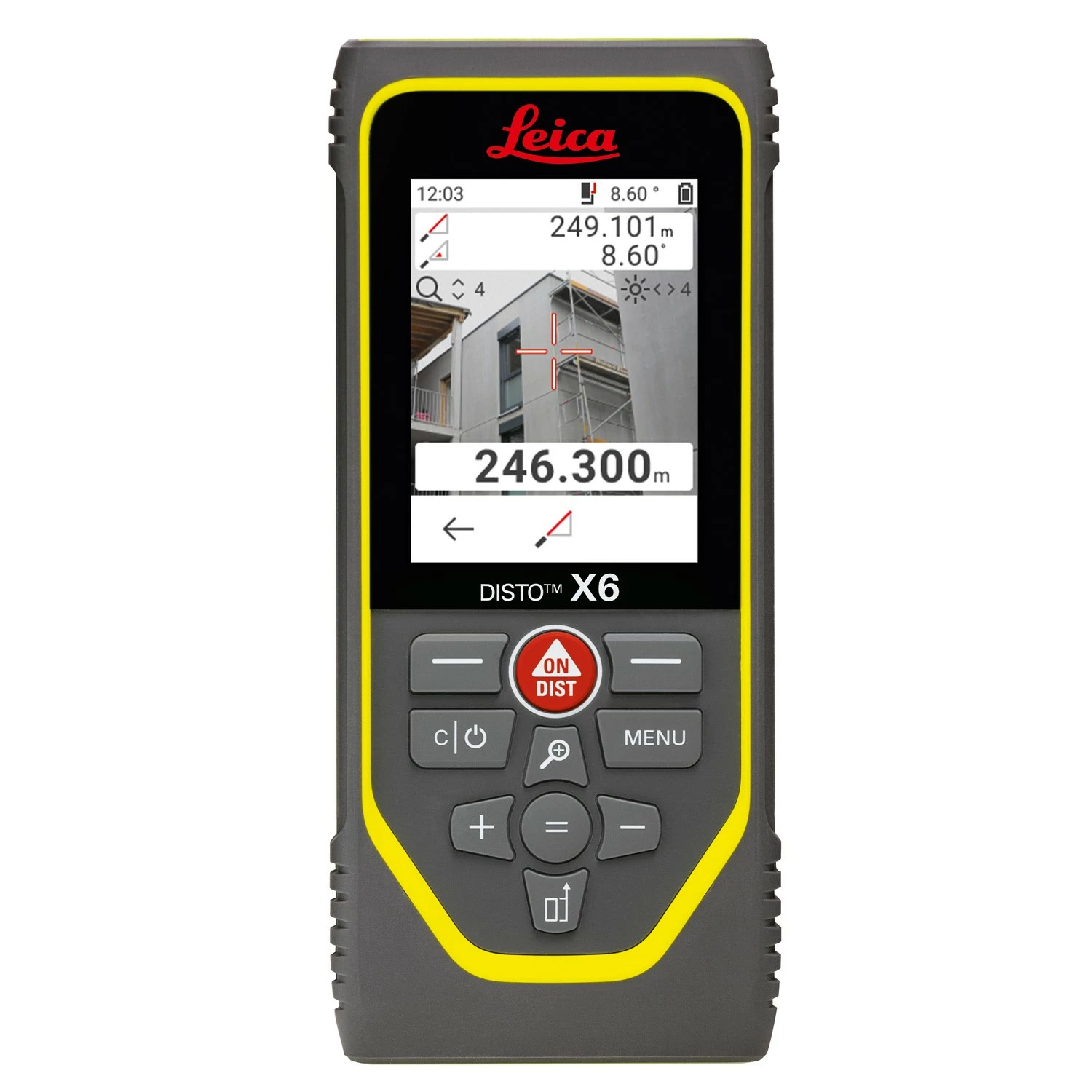 Leica Disto X6 Afstandsmeter in tas - Bluetooth - 250m - IP65