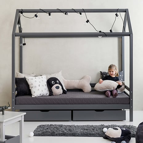 Hoppekids ECO Dream Husseng 90x200 cm - Smoked Pearl