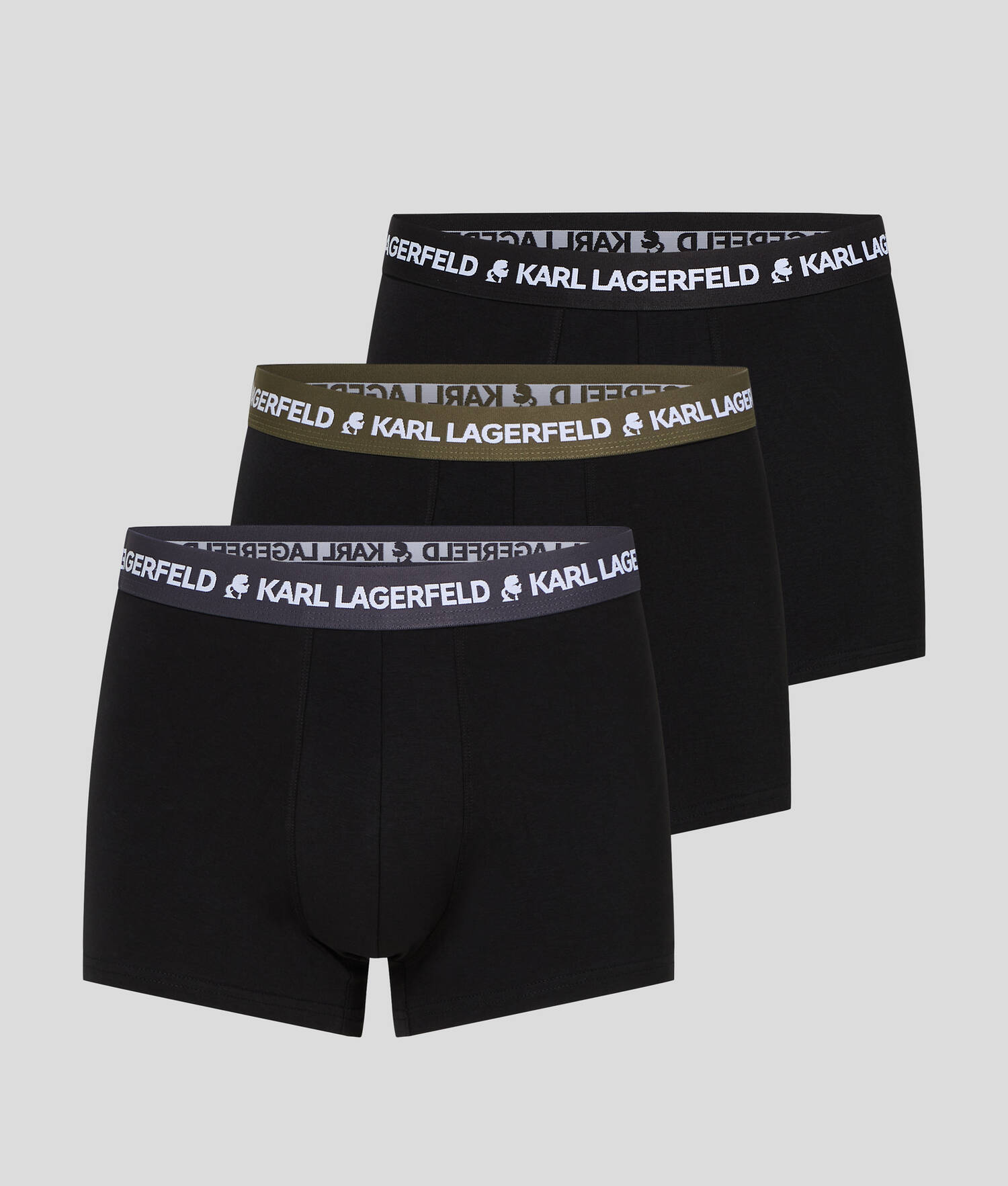 CALEÇONS AVEC LOGO KARL - LOT DE 3