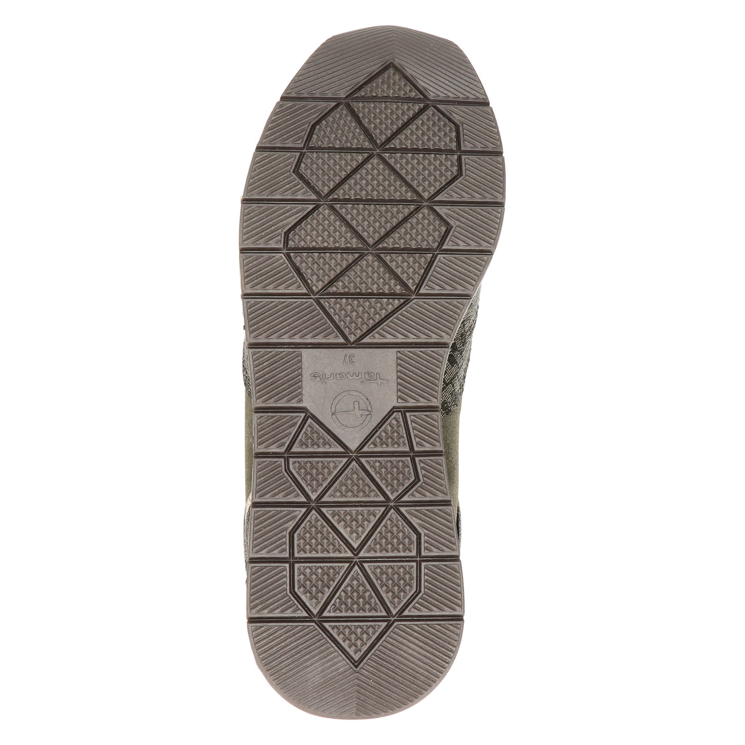 dames sneaker Tamaris Groen