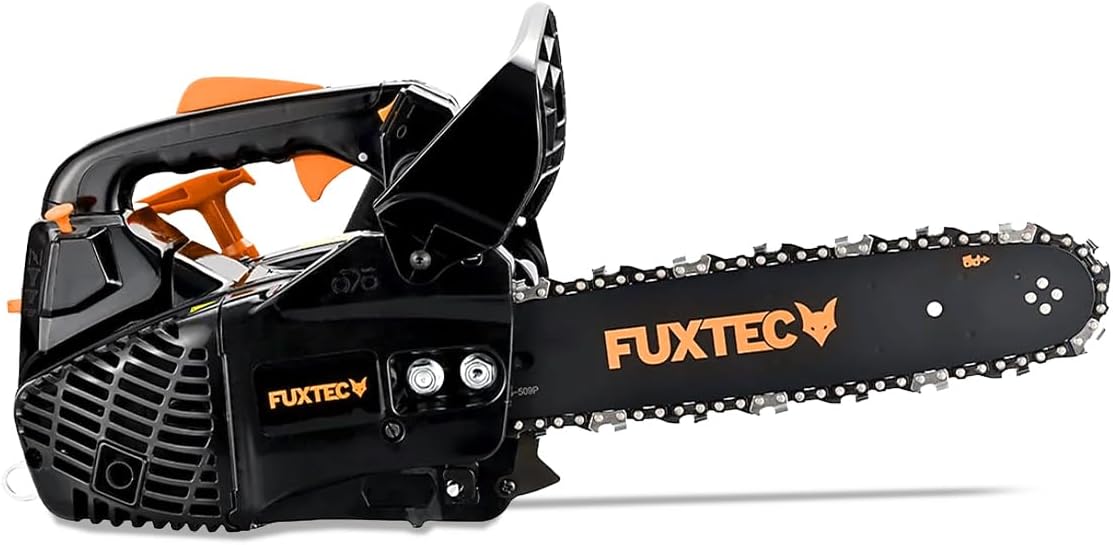FUXTEC Benzin Baumpflegesäge FX-KS226 Kettensäge 25,4ccm – Schwertlänge 30cm – Motorsäge Top Handle/Einhandsäge