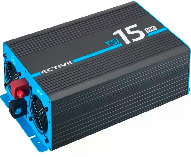 Ective TSI 15 Pro Sinus Wechselrichter mit Netzvorrangschaltung 12V 1500W