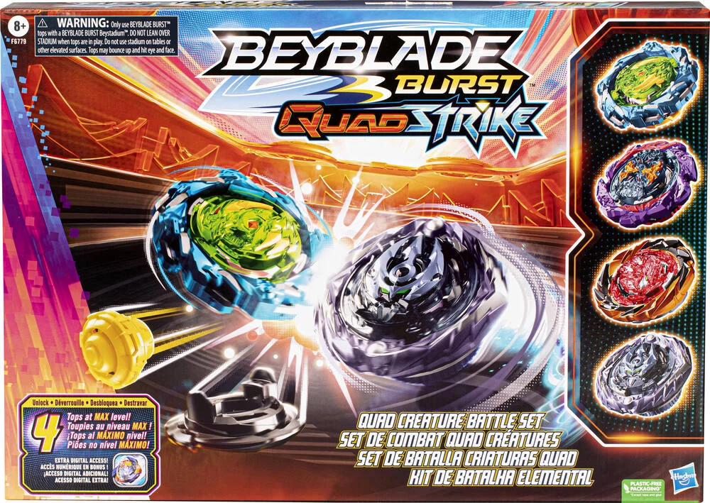BEYBLADE QUADSTRIKE SET DE COMBAT GIE
