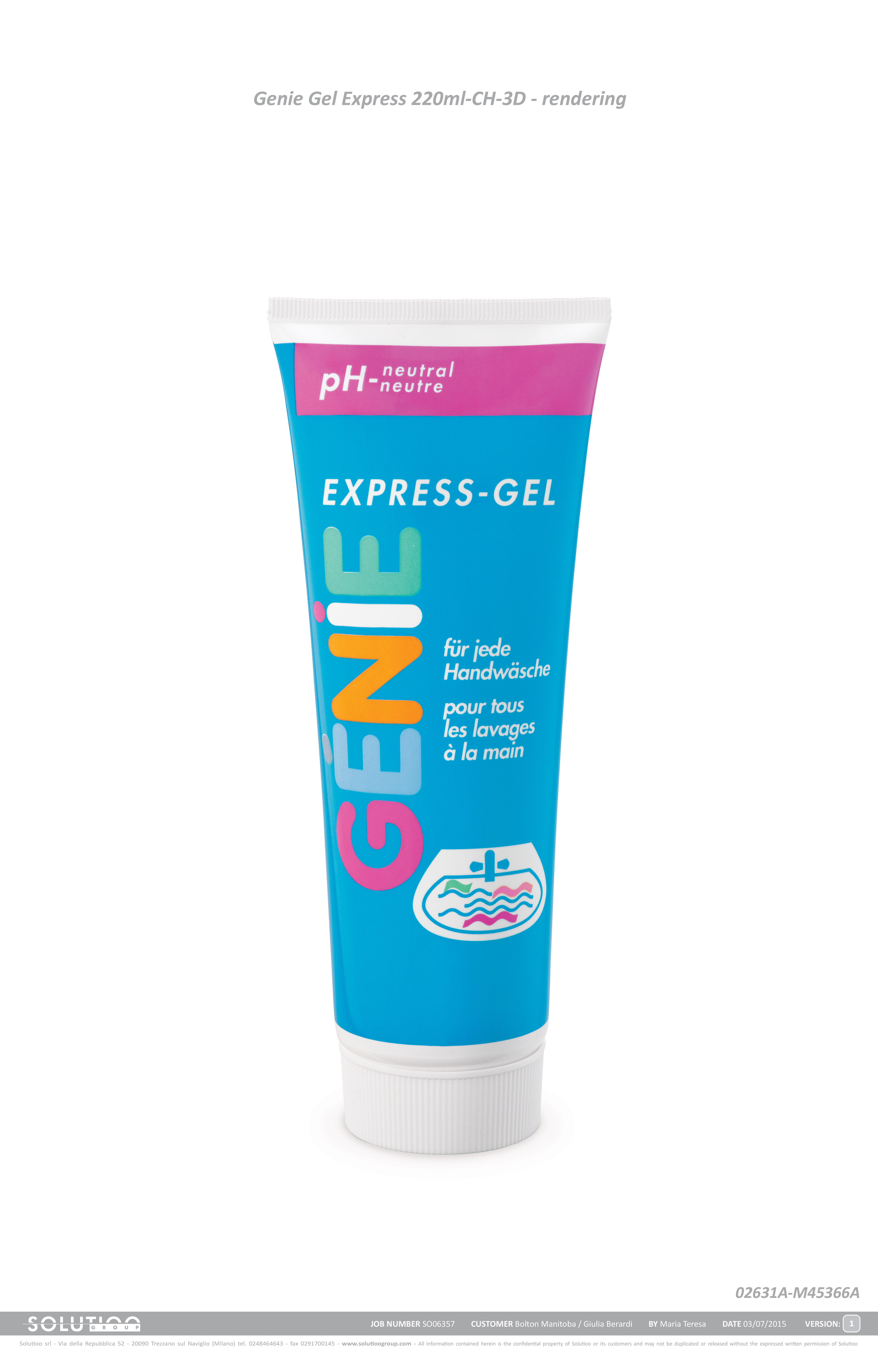 GENIE Express Gel Gel Tb 220 ml