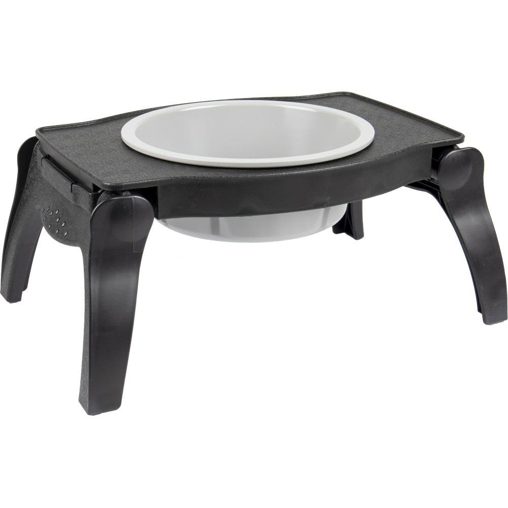 Gamelle de voyage support pliable , 800 ml, eau ou nourriture pour chien