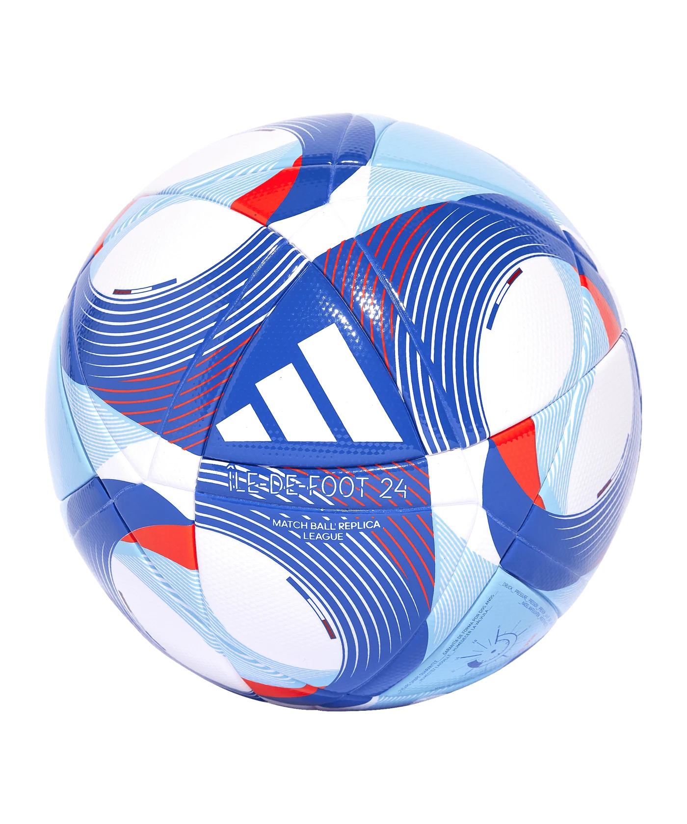 adidas Île-De-Foot 24 League Ball Weiss
