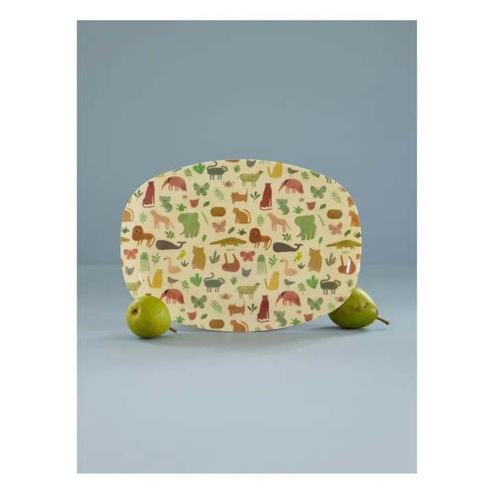 Rice Assiette Rectangulaire Sweet Jungle