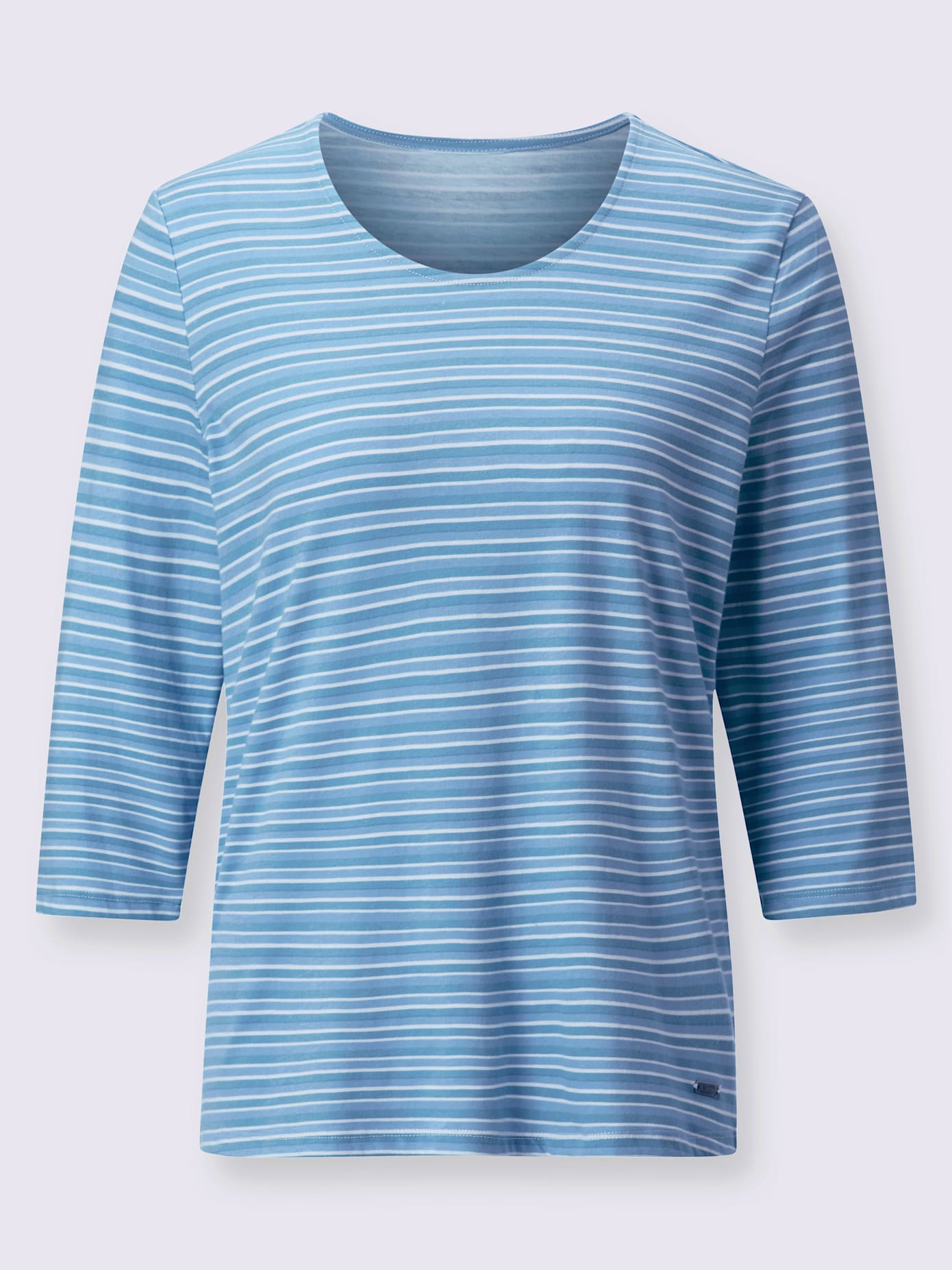 T-shirt rayé rayure imprimée