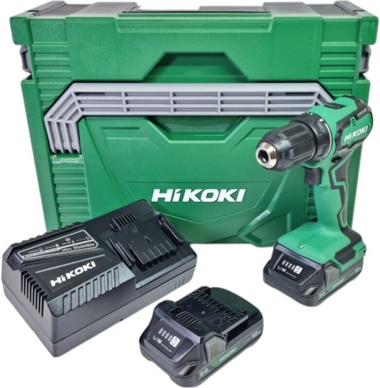 HiKOKI - DS18DD - Accu Boor - Groen - Inclusief Accu's en Lader