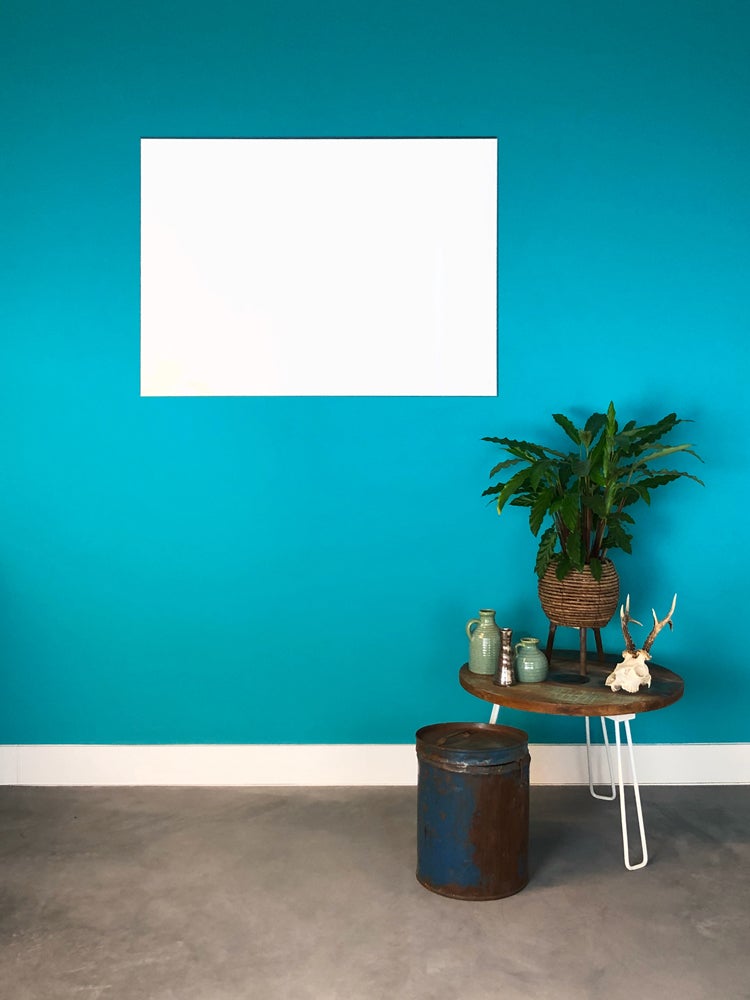 Whiteboard zonder rand - 80x110 cm - magneetbord