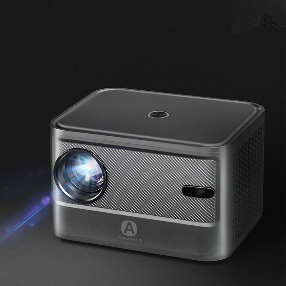 Multimedia LED Projektor Beamer Heimkino (4200 Lumen) 720p / HDMI / WiFi (2.4/5GHz) / Android 9.0 / Airplay / Miracast - Schwarz