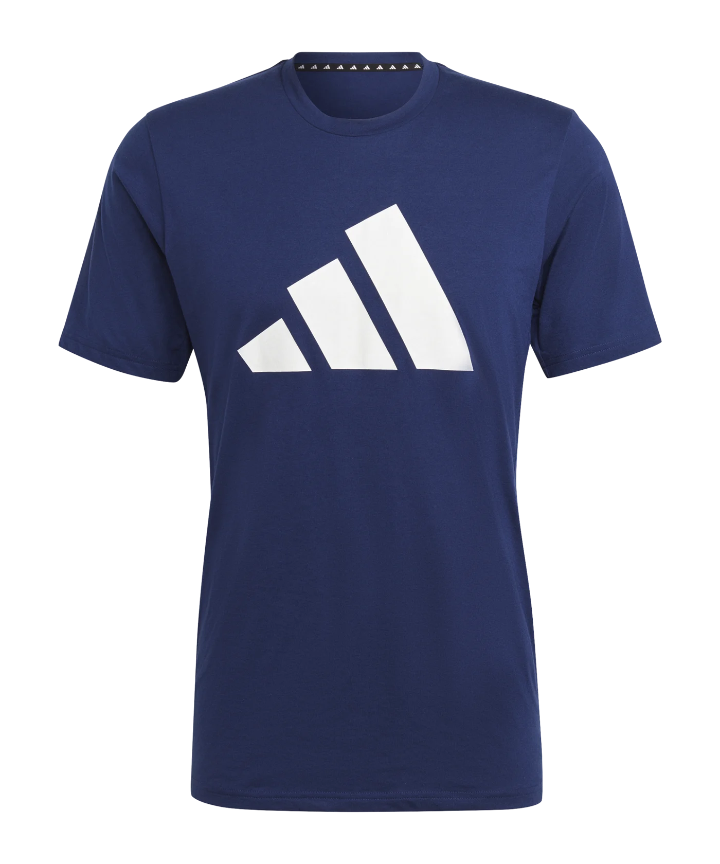 adidas Train Essentials Feelready Logo Training Tee Blue