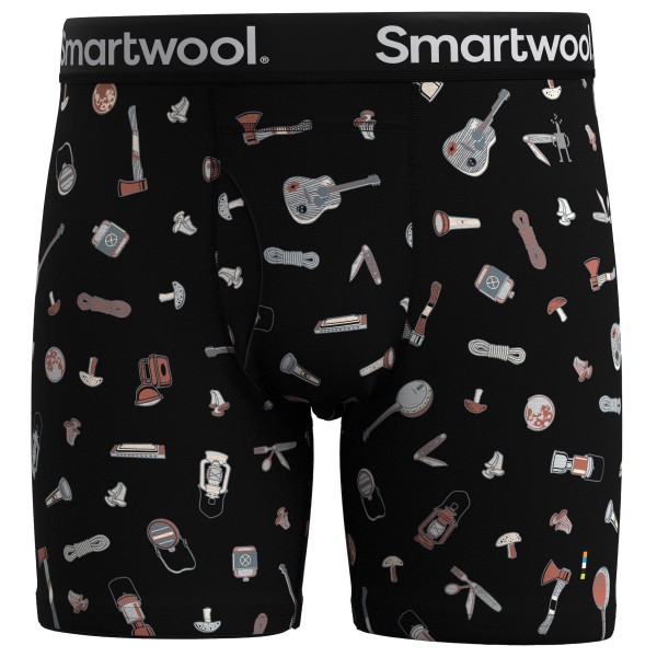 Smartwool - Merino Print Boxer Brief Boxed - Sous-vêtement mérinos