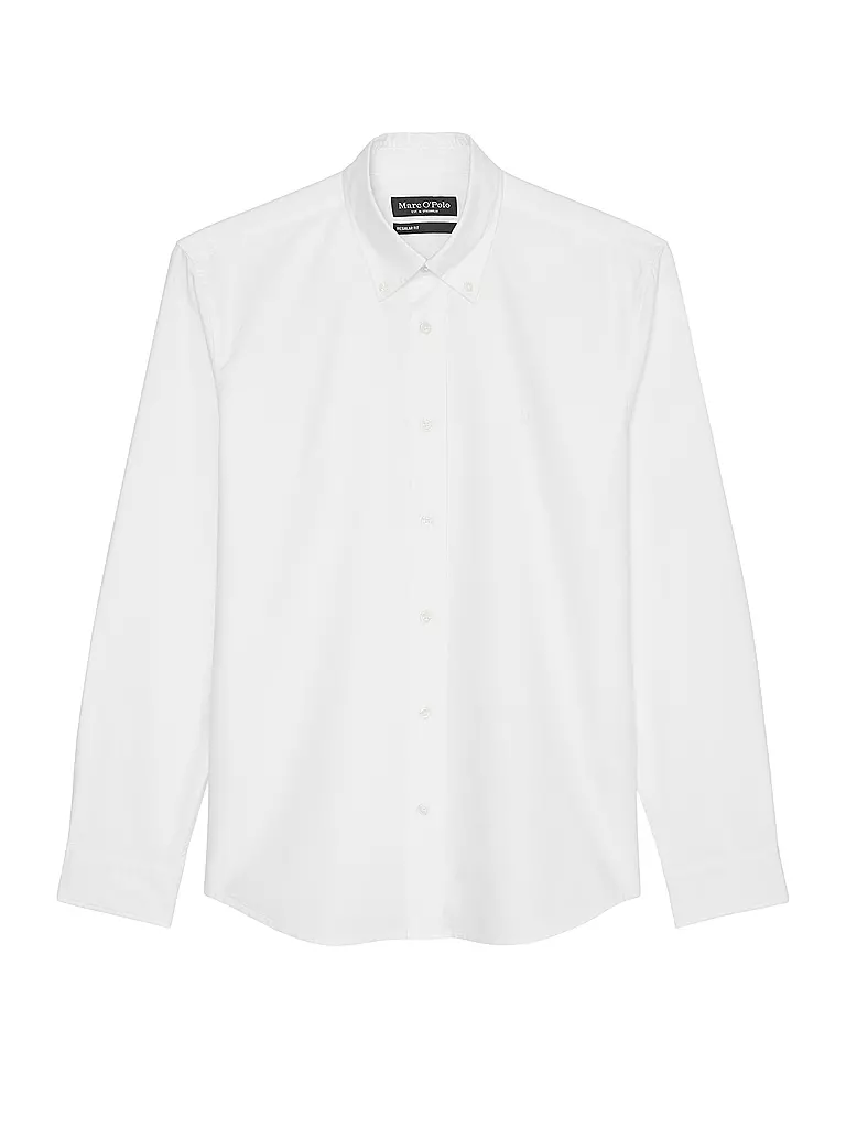 MARC O'POLO Hemd Regular Fit  weiss