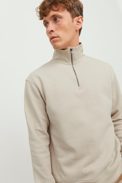 Jack & Jones ecru heren sweater