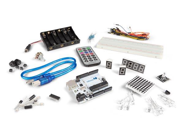 Whadda Starter Kit ATmega328, Arduino Uno kompatibel Arduino kompatibler Starter Set mit ATmega328 Entwicklerboard