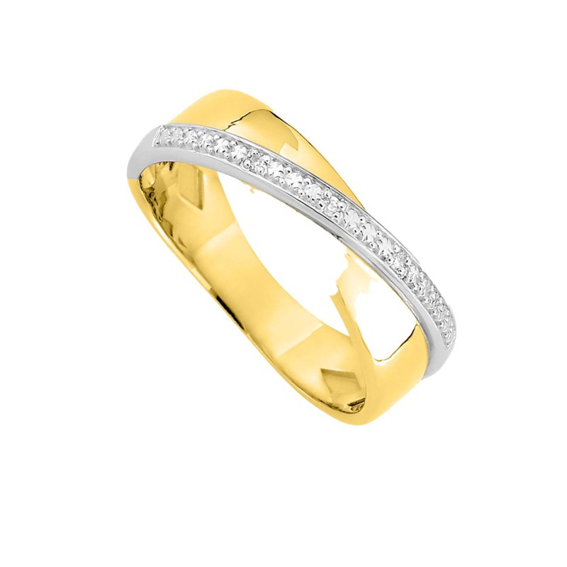 Bague femme - Diamant - Or 18 Carats