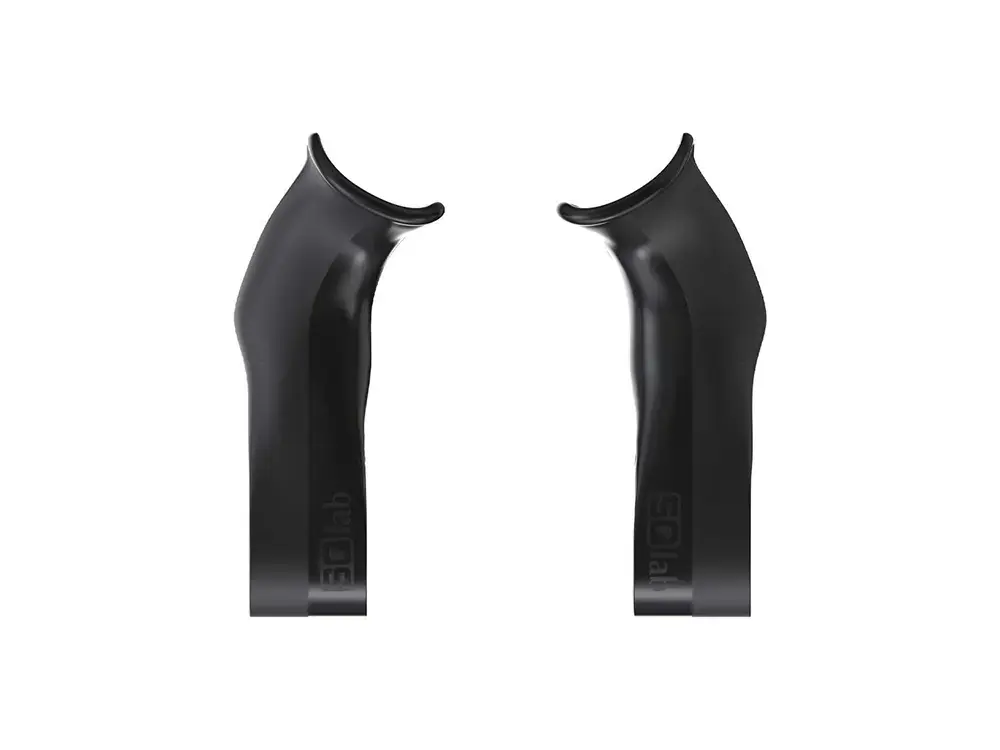 SQlab 411 R Carbon Inner Bar Ends Zwart