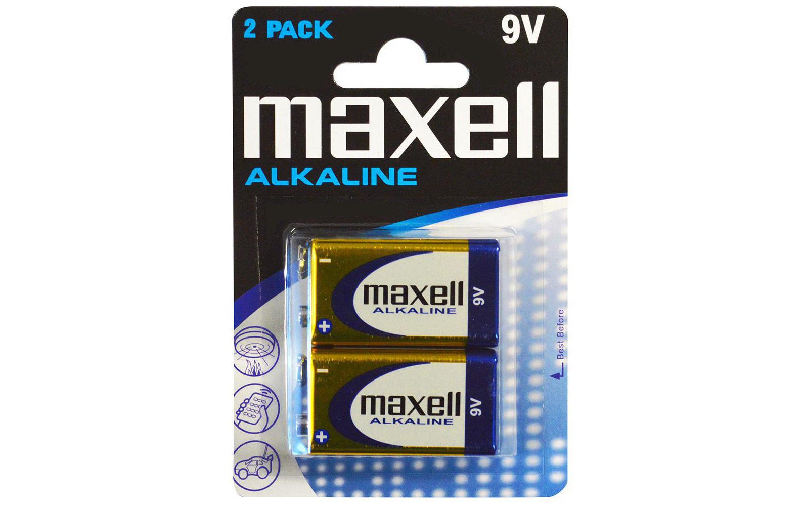 Batterie Alkaline 9V E-Block , 2 StückTyp 6LP3146 / 9V E-Block / 9V, 2 Stück