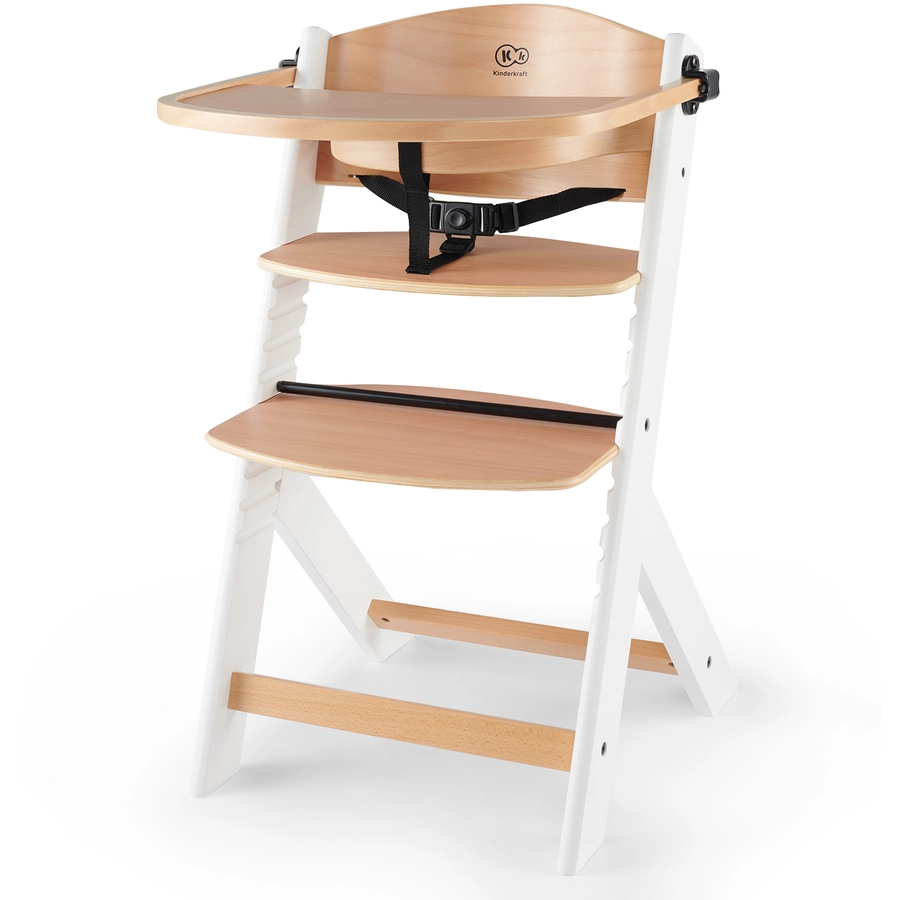 Kinderkraft Hochstuhl ENOCK wooden white