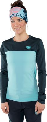 DynafitTraverse S-Tech Longsleeve - blau
