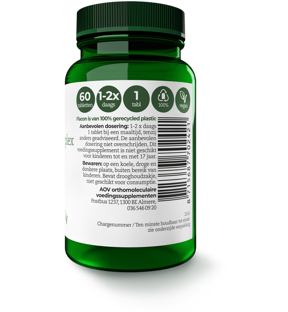 Aov 242 Vitamine B Complex Co-Enzym (60 tabletten)